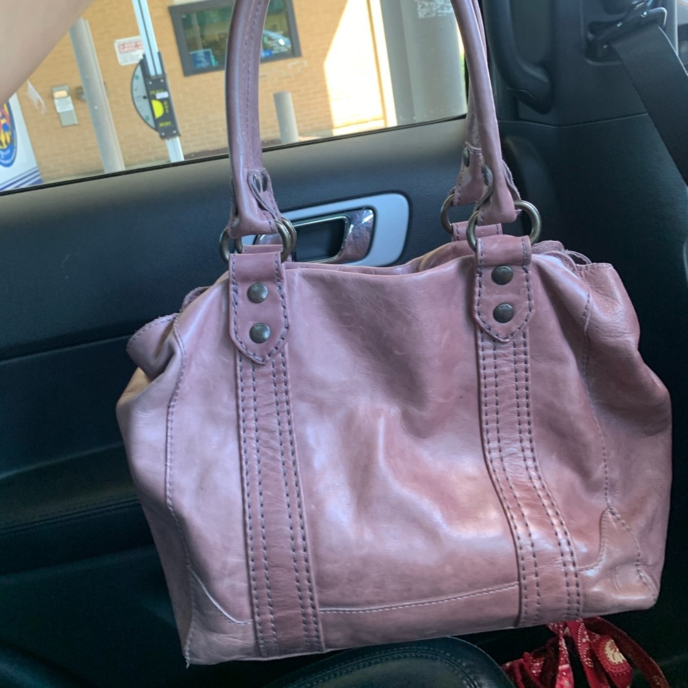 Frye melissa tote lilac